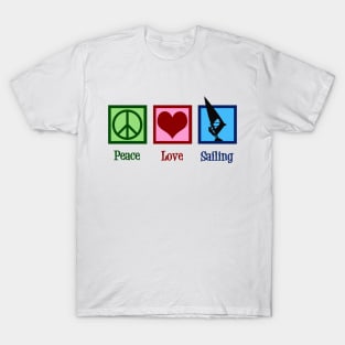 Peace Love Sailing T-Shirt
